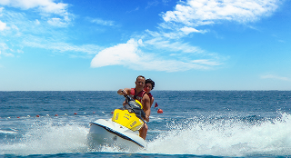 Jet ski riders
