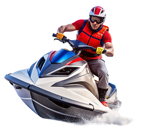Jet ski rider